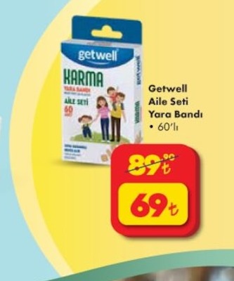 Getwell Aile Seti Yara Bandı 60'Lı