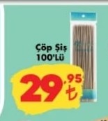 Çöp Şiş 100'Lü