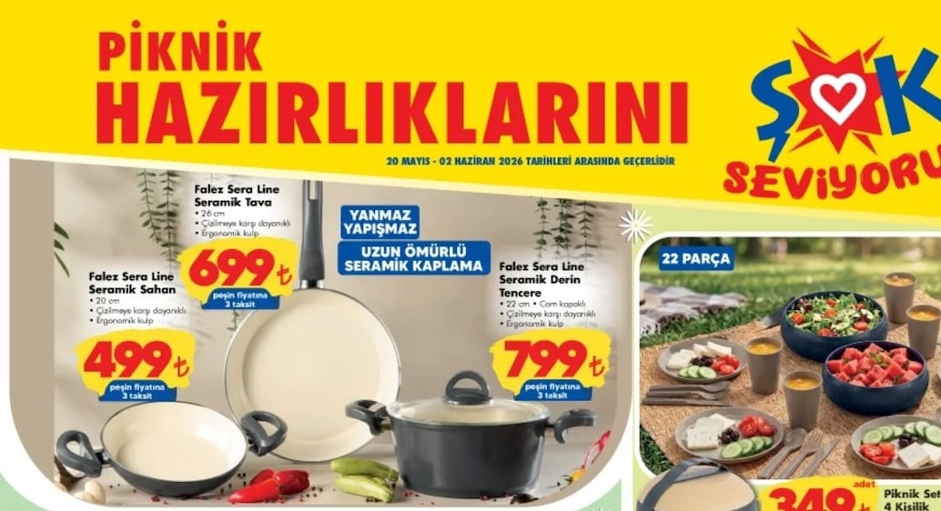 Falez Sera Line Seramik Tava 26 Cm