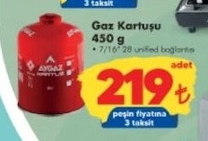 Ay Gaz Kartuş Gaz Kartuşu 450 G