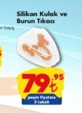 Silikon Kulak Ve Burun Tıkacı