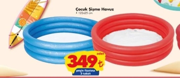 Çocuk Şişme Havuz 122X25 Cm