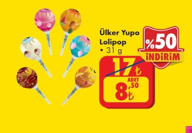 Ülker Yupo Lolipop 31G