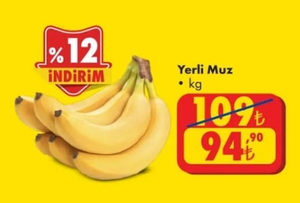 Yerli Muz Kg
