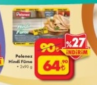 Polonez Hindi Füme 2X90G