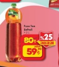 Fuse Tea Şeftali 2 L