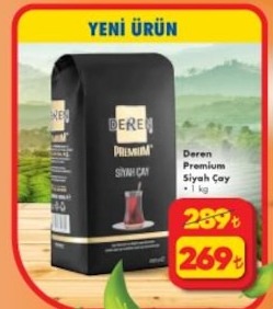 Deren Premium Siyah Çay 1Kg