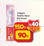 Colgate Gentle Clean Diş Fırçası 1+1