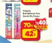Colgate Bulut&Deniz Kızı Çocuk Diş Fırçası 1 Adet