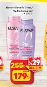 Elseve Glycolic Gloss/ Hydra Şampuan 300Ml