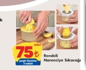 Rendeli Narenciye Sıkacağı