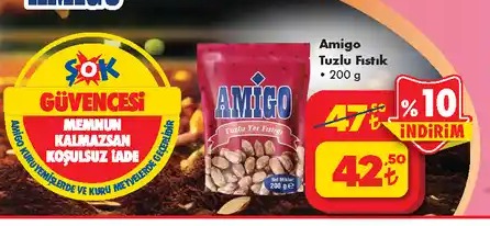 Amigo Tuzlu Fıstık 200G