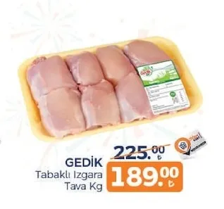 Gedi̇K Tabaklı Izgara Tava Kg