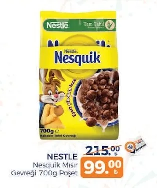 Nestle Nesquik Mısır Gevreği 700G Poşet