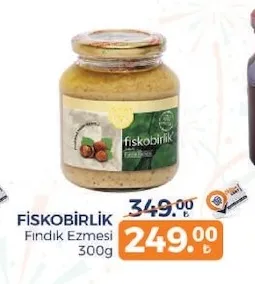 Fiskobirlik Fındık Ezmesi 300G