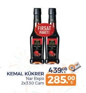 Kemal Kükrer Nar Ekşisi 2X330 Cam