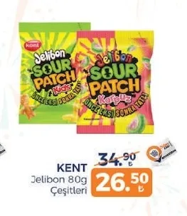 Kent Jelibon 80G Çeşitleri