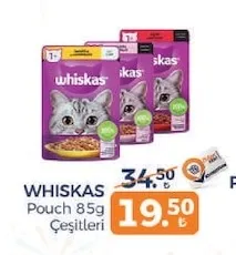 Whiskas Pouch 85G Çeşitleri