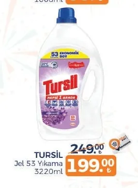 Tursi̇L Jel 53 Yıkama 3220Ml