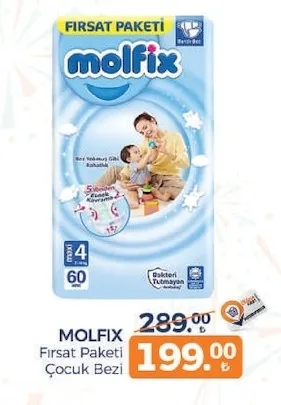 Molfix Fırsat Paketi Çocuk Bezi