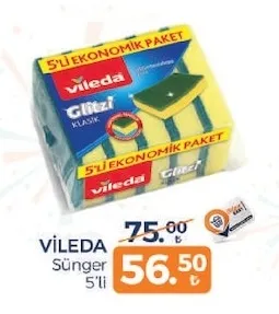 Vi̇Leda Sünger 5'Li