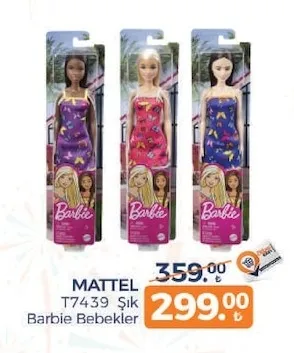 Mattel T7439 Şık Barbie Bebekler