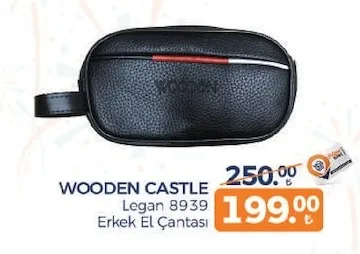 Wooden Castle Legan 8939 Erkek El Çantası