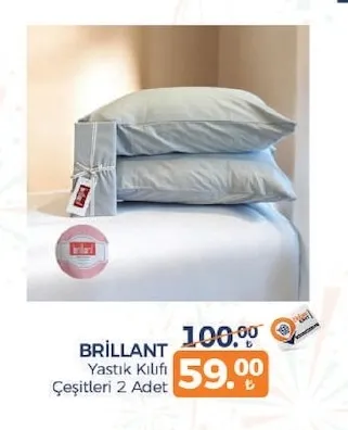 Bri̇Llant Yastık Kılıfı Çeşitleri 2 Adet