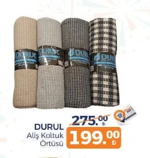 Durul Alış Koltuk Örtüsü