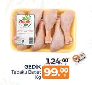 Gedi̇K Tabaklı Baget Kg