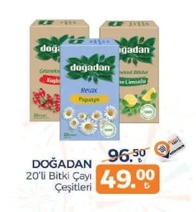 Doğadan 20'Li Bitki Çayı Çeşitleri