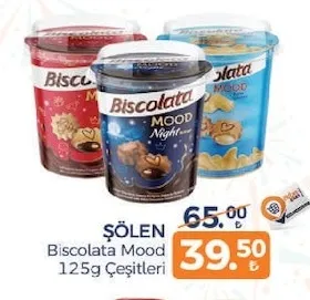 Şölen Biscolata Mood 125G Çeşitleri