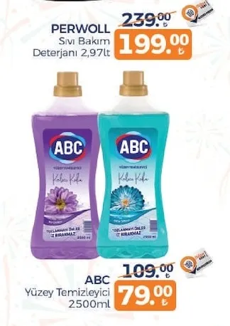 Abc Yüzey Temizleyici 2500Ml