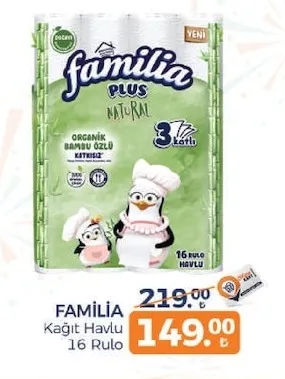Familia Kağıt Havlu 16 Rulo