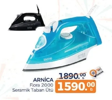 Arnica Flora 2000 Seramik Taban Ütü