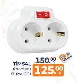 Timsal Anahtarlı Golyat 2'Li