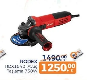 Rodex Rdx1040 Avuç Taşlama 750W