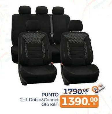 Punto 2+1 Doblo&Connet Oto Kılıfı
