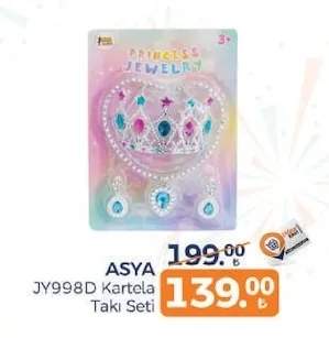 Asya Jy998D Kartela Takı Seti