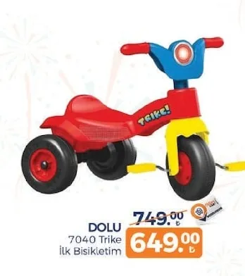 Dolu 7040 Trike İlk Bisikletim