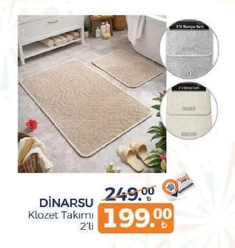 Di̇Narsu Klozet Takımı 2'Li