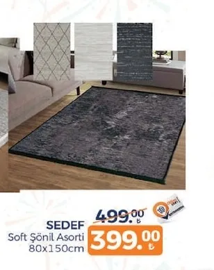 Sedef Soft Şönil Asorti 80X150Cm