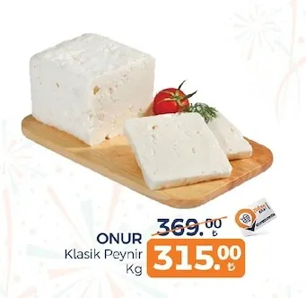 Onur Klasik Peynir Kg