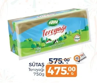 Sütaş Tereyağı 750G