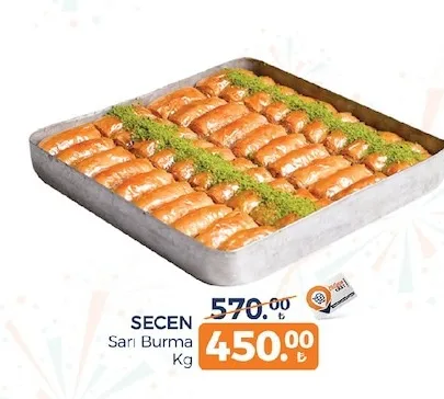 Seçen Sarı Burma Kg