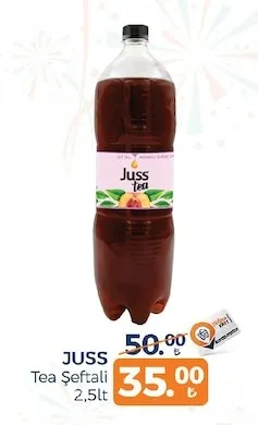 Juss Tea Şeftali 2.5Lt