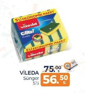 Vileda Sünger 5'Li