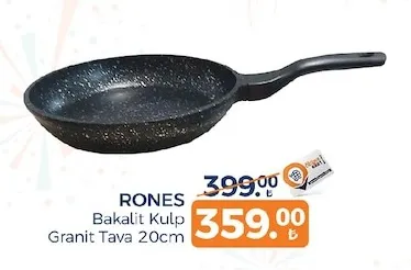 Rones Bakalit Kulp Granit Tava 20Cm