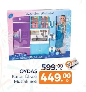 Oydaş Karlar Ülkesi Mutfak Seti