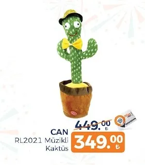 Can Rl2021 Müzikli Kaktüs